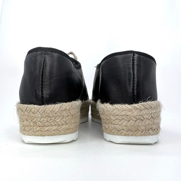 Five Worlds by Cordani Romero Espadrille Flatform Sneaker Black EU 38 = US 7.5-8 - Picture 4 of 10